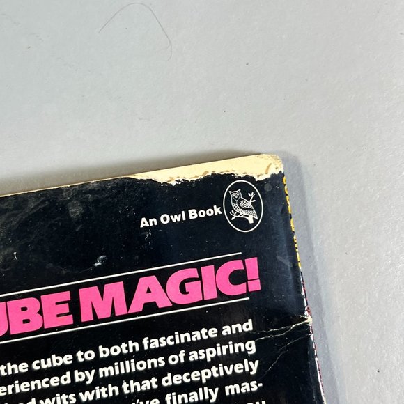 Vintage '81 Cube Games Rubik's Cube  Puzzle & Solutions Book - Picture 5 of 13